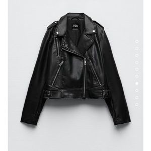 ZARA NWT LEATHER JACKET